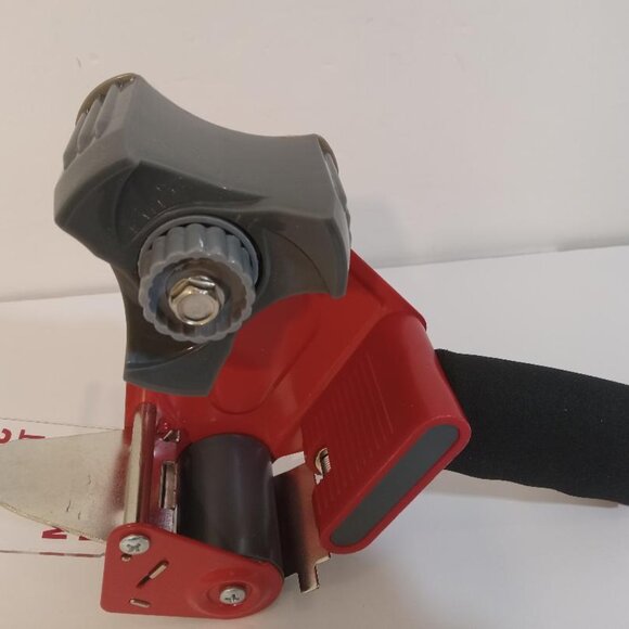 Scotch 3MTape Dispenser Gun Red Handheld 2 Inch Tape Roll Heavy Duty Foam Grip - Picture 2 of 7